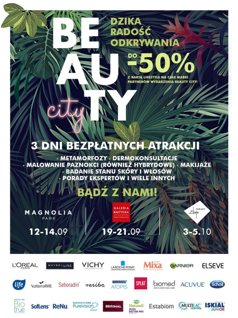 Złote Tarasy zapraszają na 5 edycję Beauty City